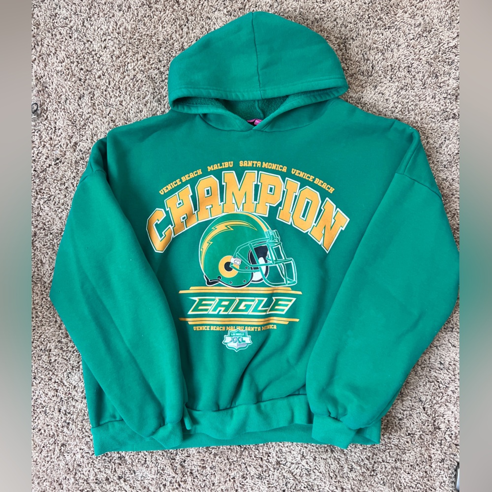 Edikted Green Hoodie
